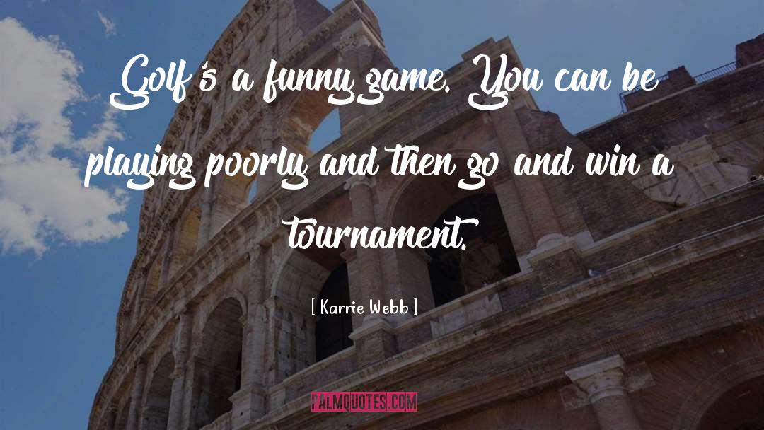 Cornetta Golf quotes by Karrie Webb