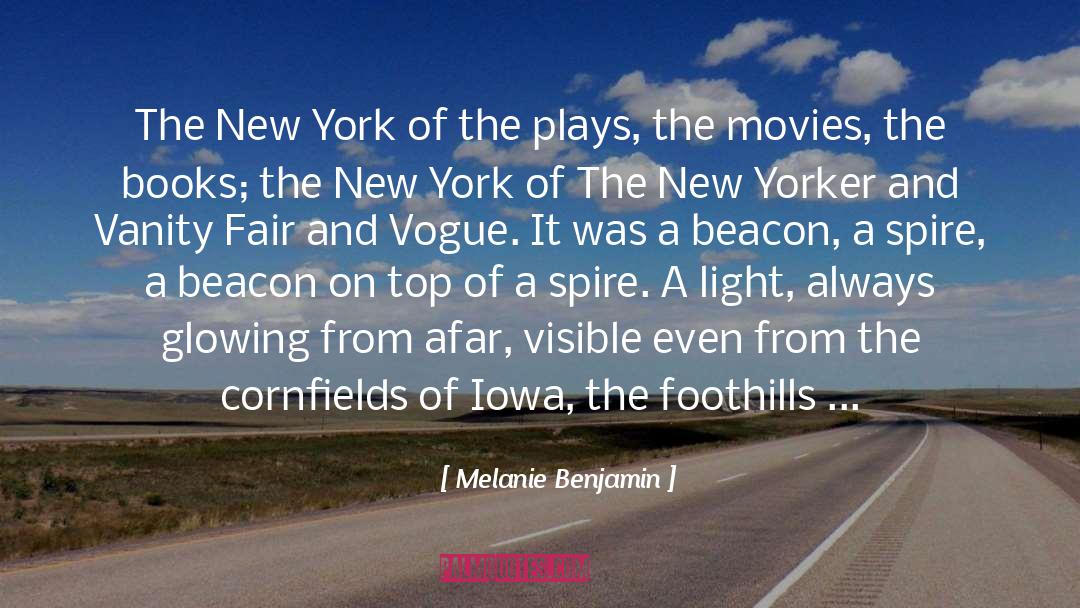 Cornfields quotes by Melanie Benjamin