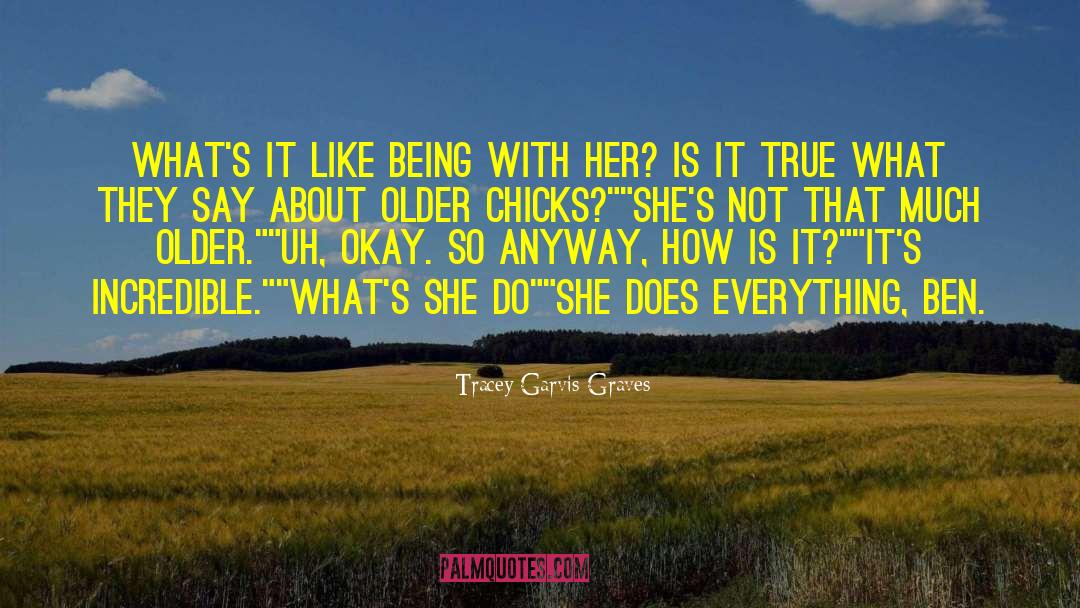 Cornholed Chicks quotes by Tracey Garvis-Graves