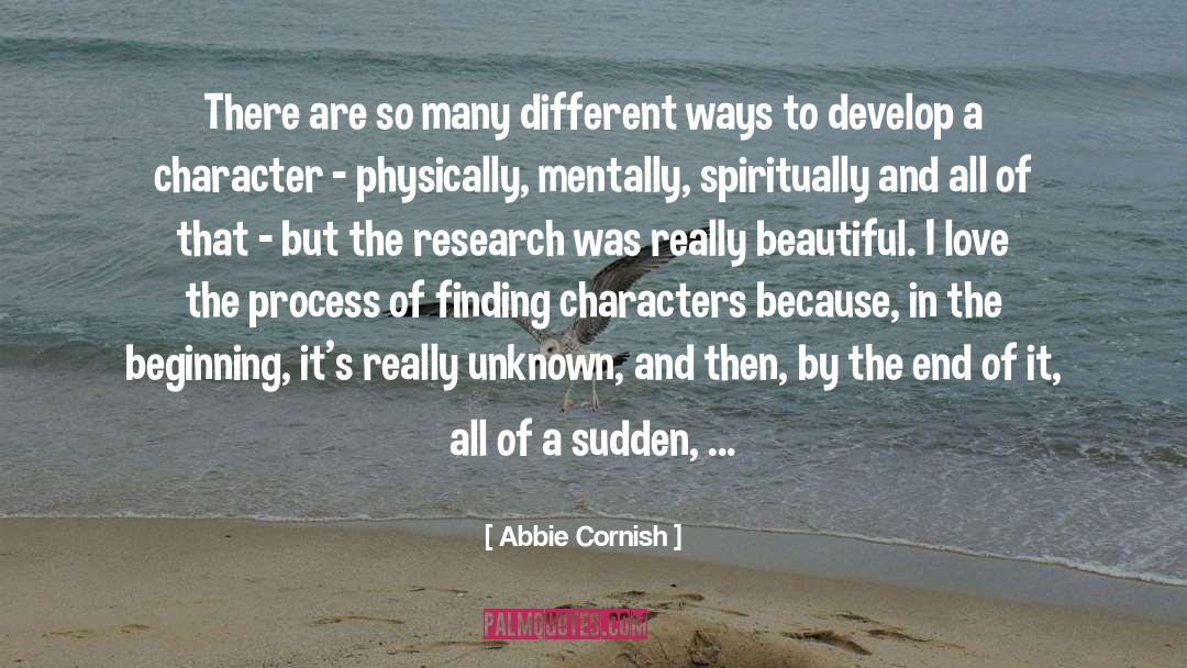 Cornish quotes by Abbie Cornish