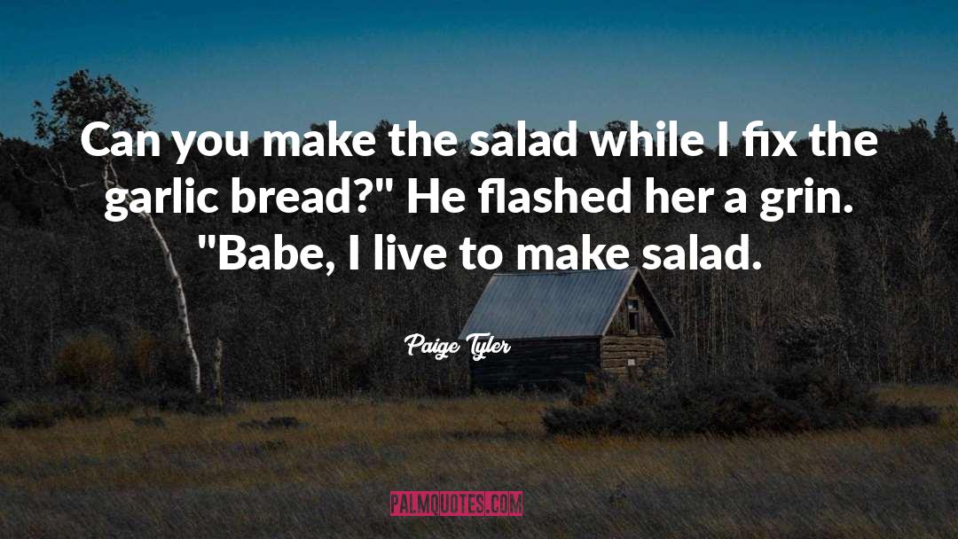 Cornmeal Bread quotes by Paige Tyler