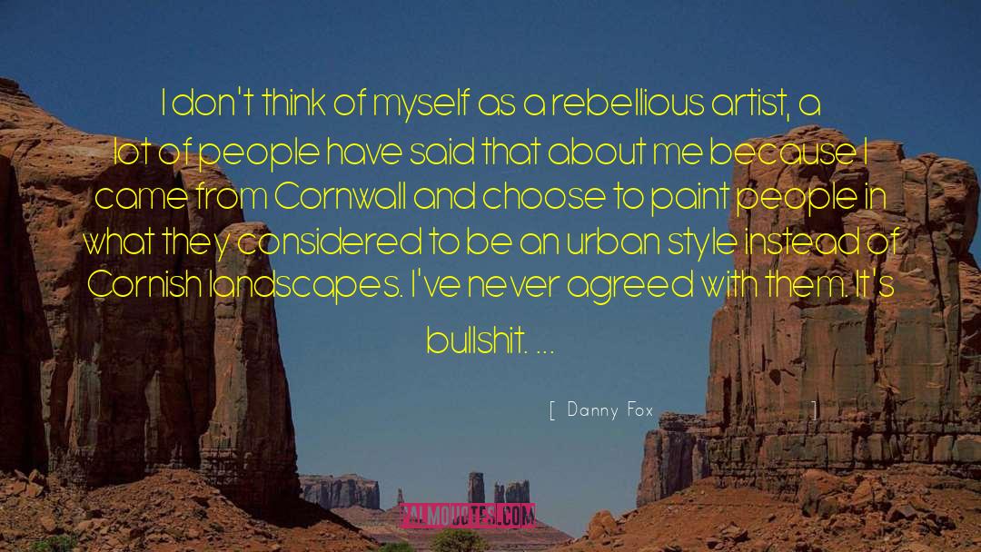 Cornwall quotes by Danny Fox