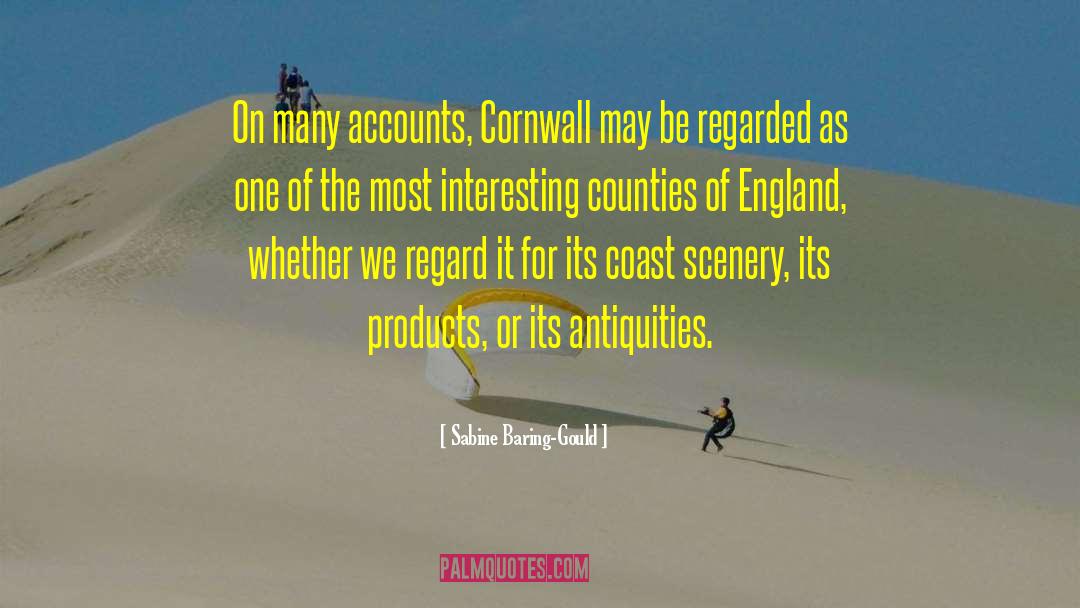 Cornwall quotes by Sabine Baring-Gould