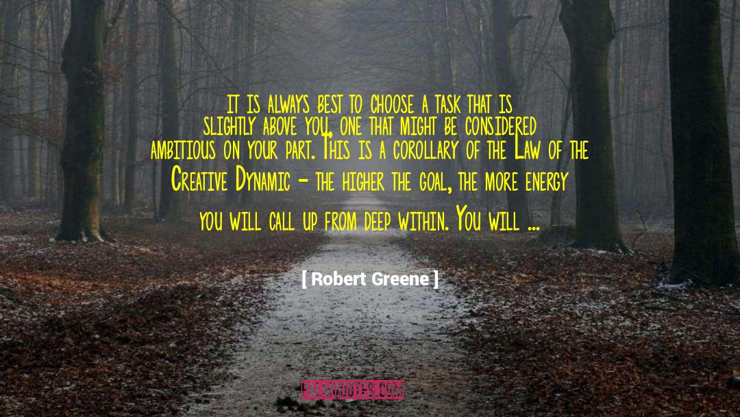 Corollary quotes by Robert Greene