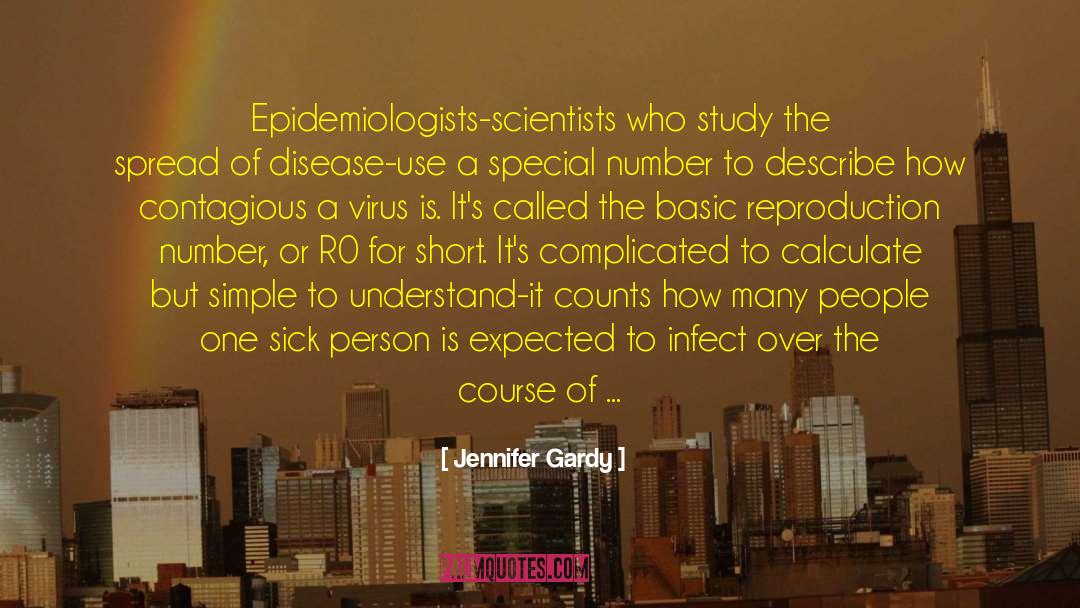 Coronavirus Pandemic quotes by Jennifer Gardy