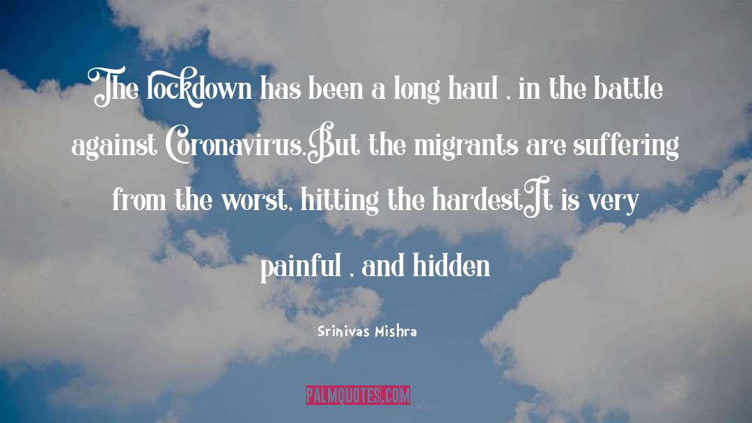 Coronavirus quotes by Srinivas Mishra
