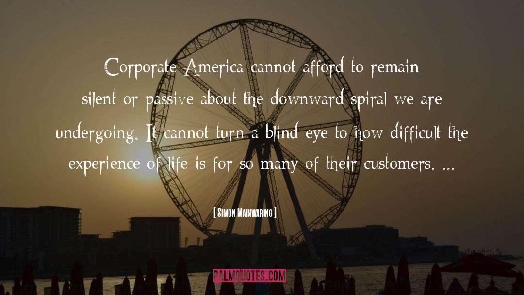 Corporate America quotes by Simon Mainwaring