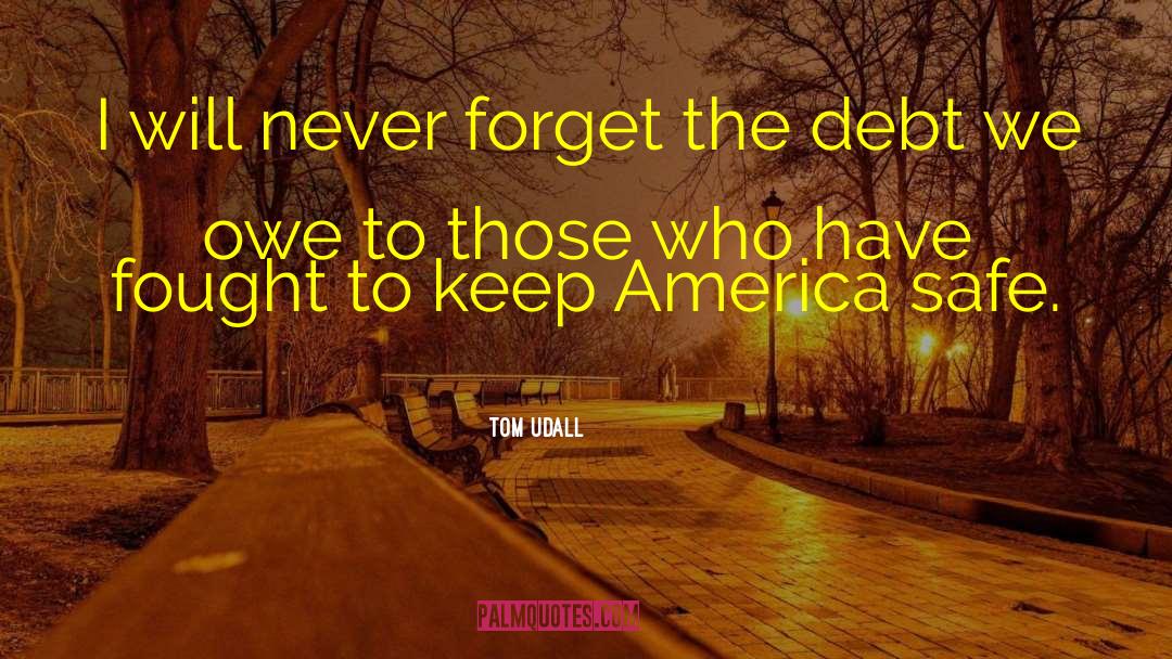 Corporate America quotes by Tom Udall