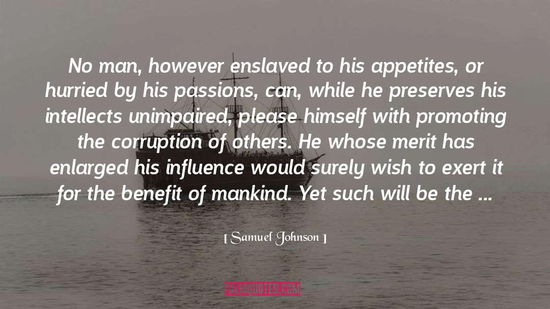 Corporate Corruption quotes by Samuel Johnson