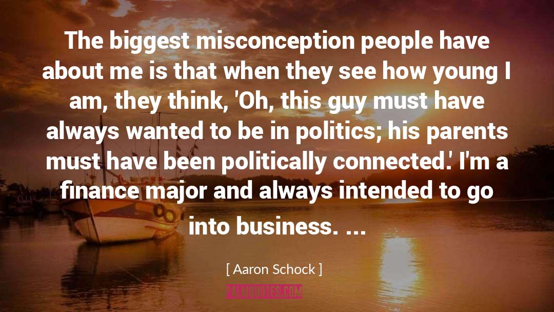 Corporate Finance quotes by Aaron Schock