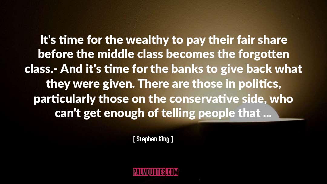 Corporate Greed quotes by Stephen King