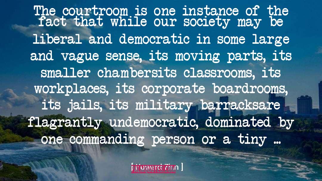 Corporate Ladder quotes by Howard Zinn