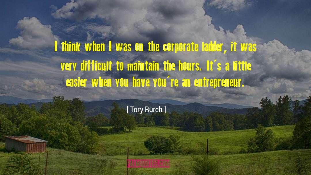 Corporate Ladder quotes by Tory Burch