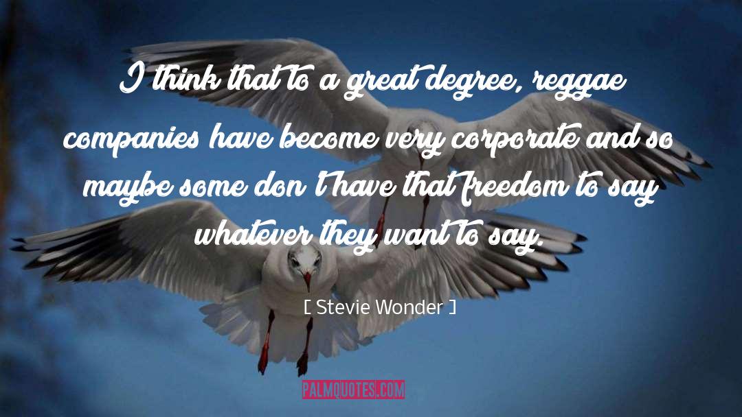 Corporate Ladder quotes by Stevie Wonder