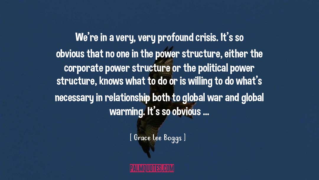 Corporate Power quotes by Grace Lee Boggs
