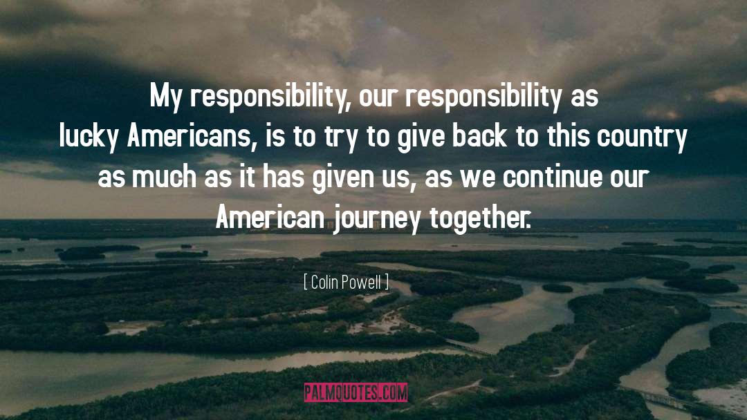 Corporate Responsibility quotes by Colin Powell