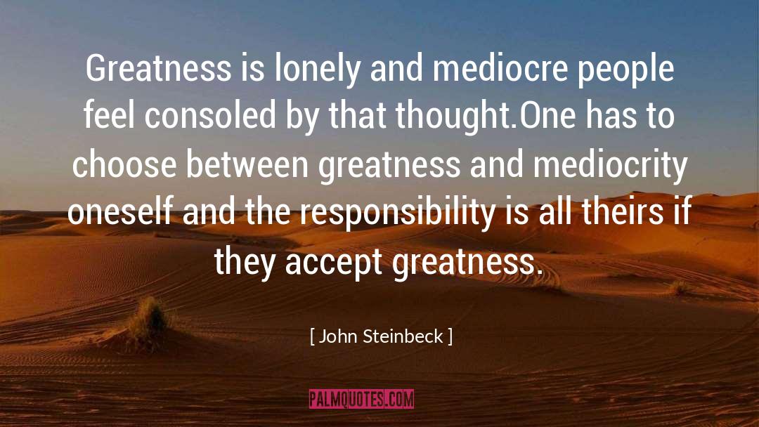 Corporate Responsibility quotes by John Steinbeck