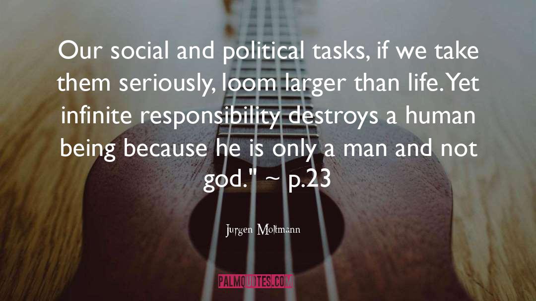 Corporate Social Responsibility quotes by Jurgen Moltmann