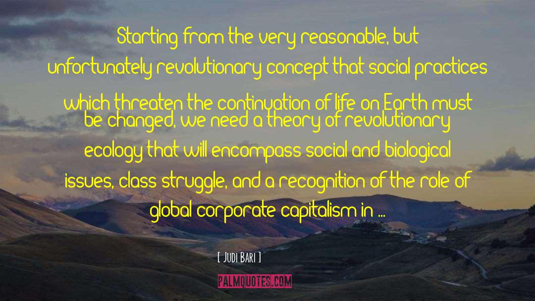 Corporate Social Responsibility quotes by Judi Bari