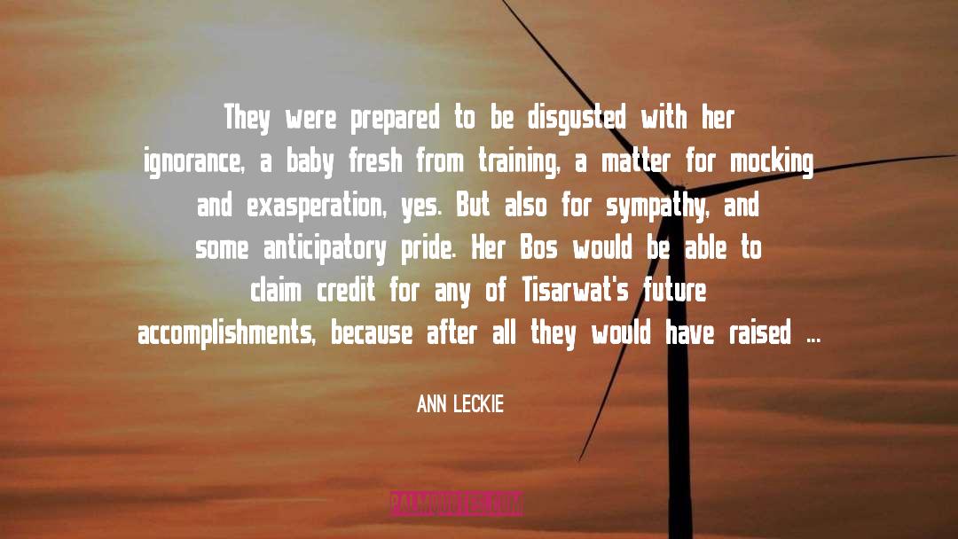 Corporate Training quotes by Ann Leckie