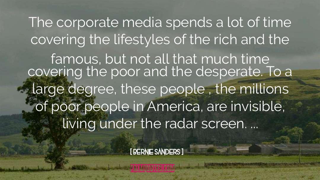 Corporate Wisdom quotes by Bernie Sanders