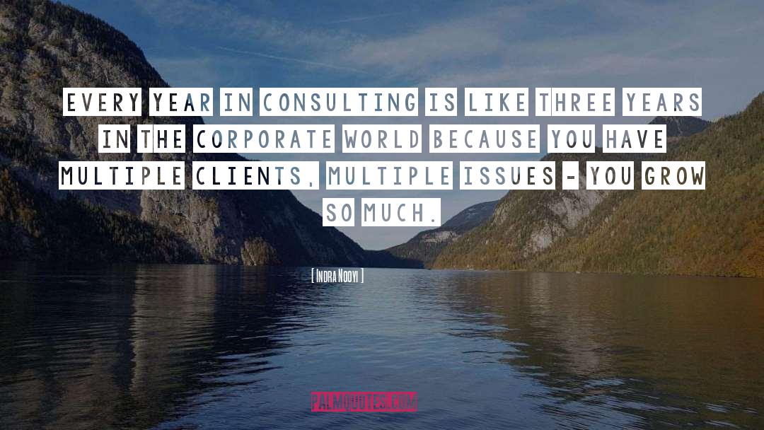 Corporate World quotes by Indra Nooyi