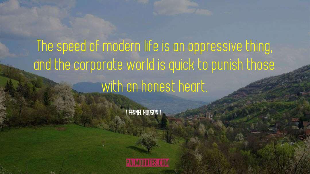 Corporate World quotes by Fennel Hudson