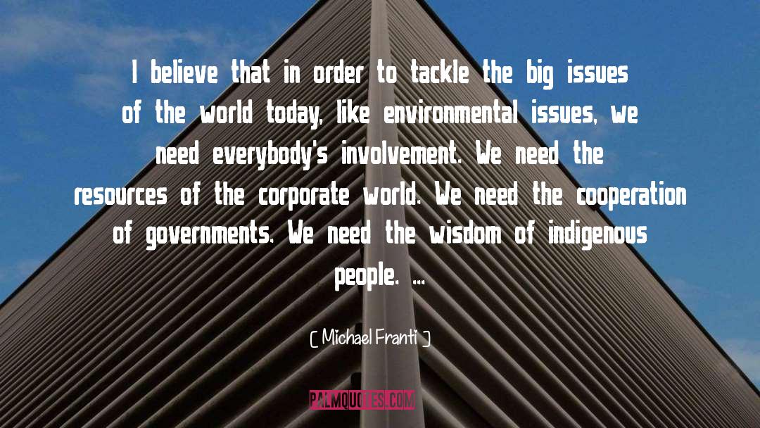 Corporate World quotes by Michael Franti