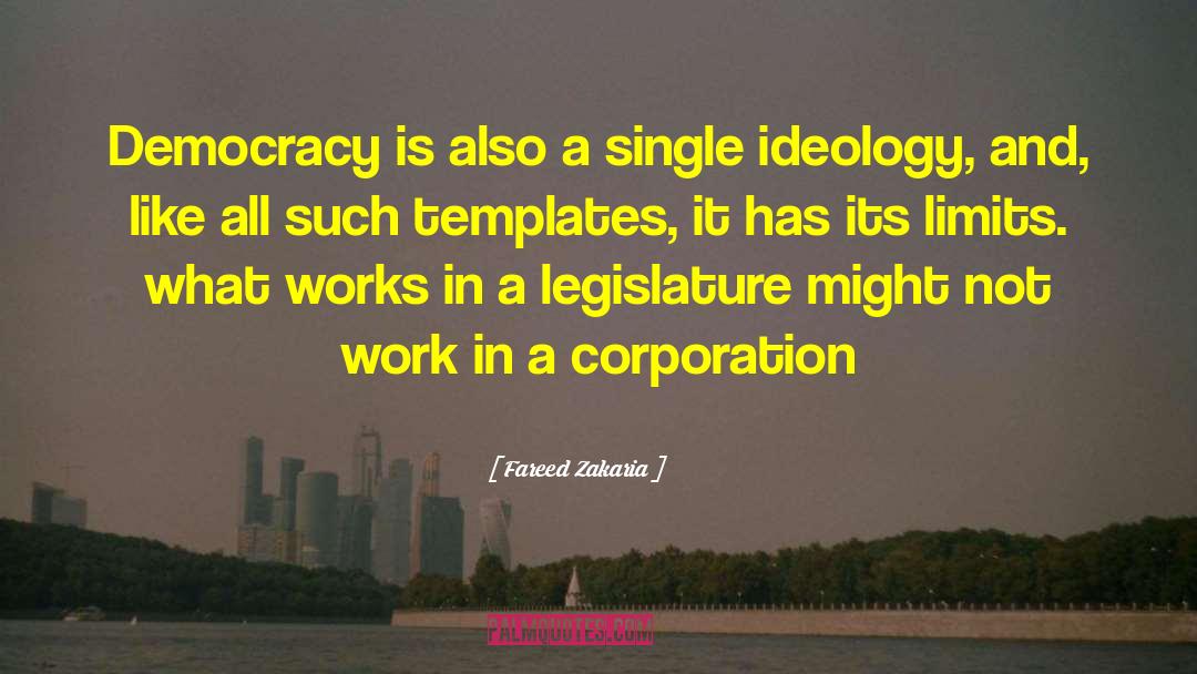 Corporation quotes by Fareed Zakaria