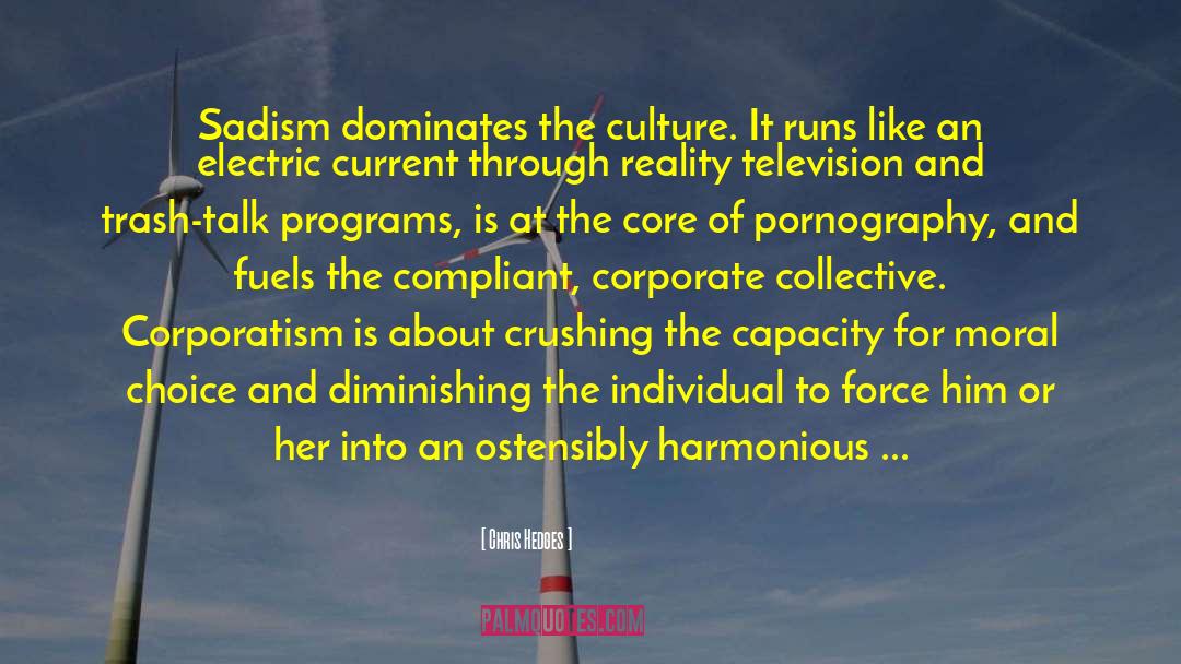 Corporatism quotes by Chris Hedges