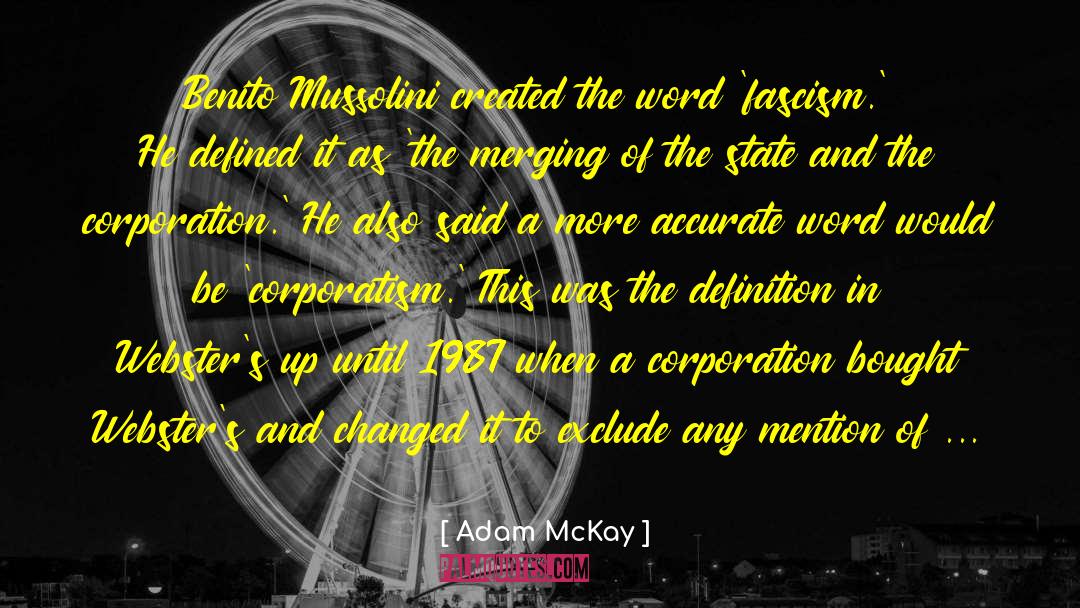 Corporatism Wiki quotes by Adam McKay