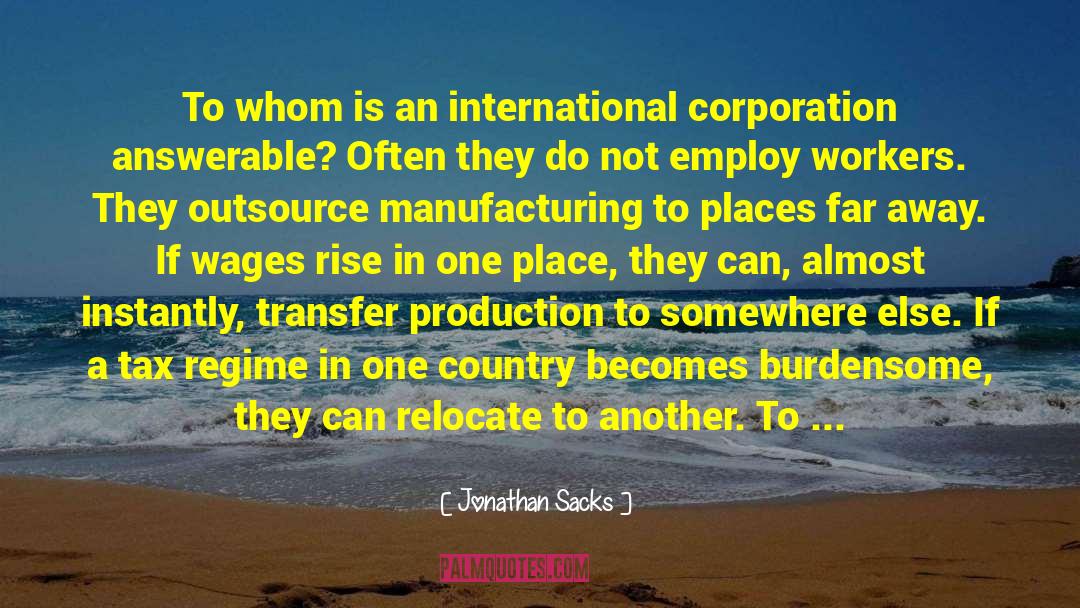Corporatism Wiki quotes by Jonathan Sacks