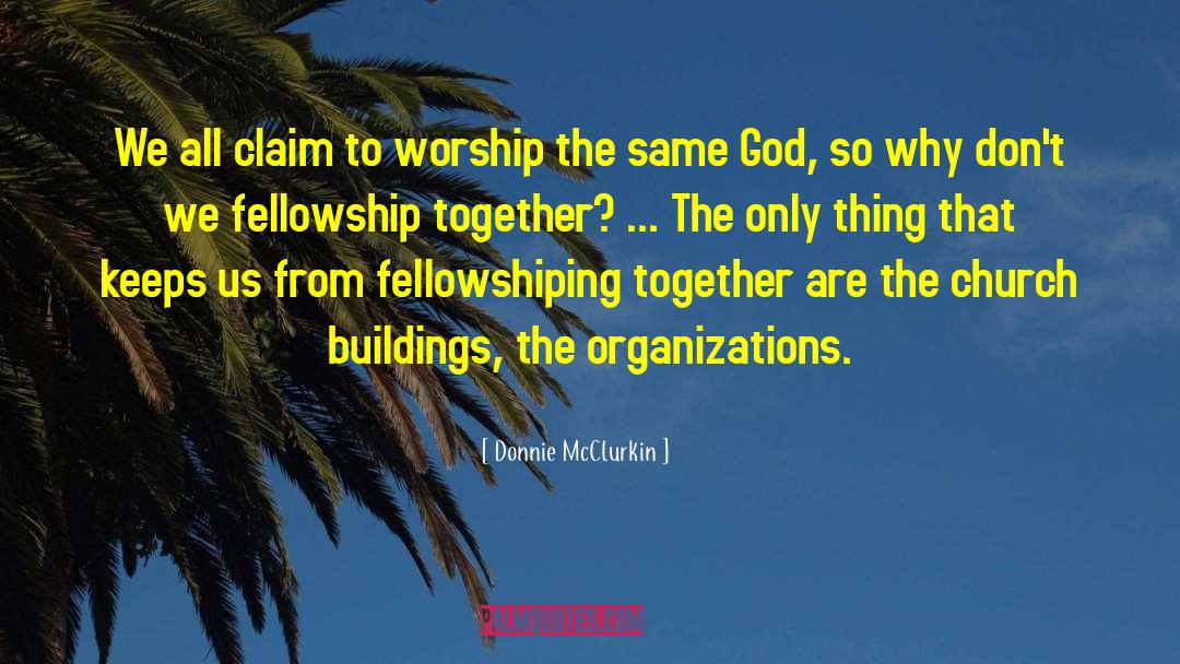 Corporative Buildings quotes by Donnie McClurkin
