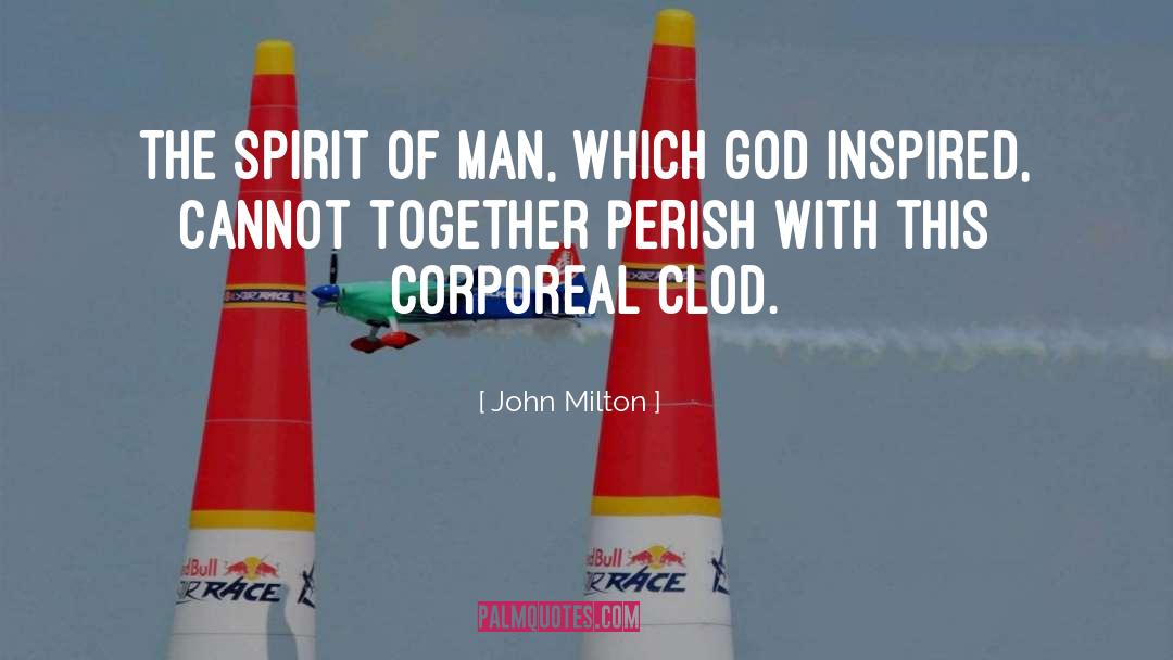 Corporeal quotes by John Milton