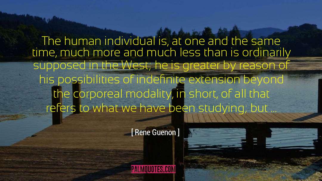 Corporeal quotes by Rene Guenon