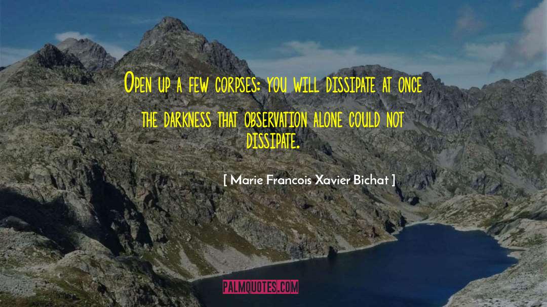 Corpses quotes by Marie Francois Xavier Bichat