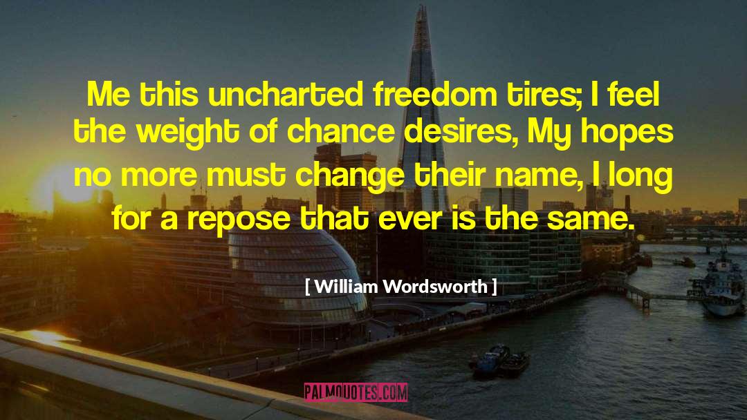 Correct Weight quotes by William Wordsworth