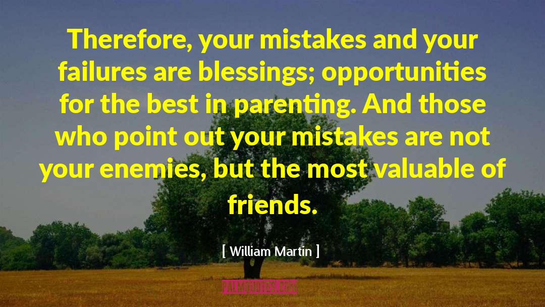 Correct Your Mistakes quotes by William Martin
