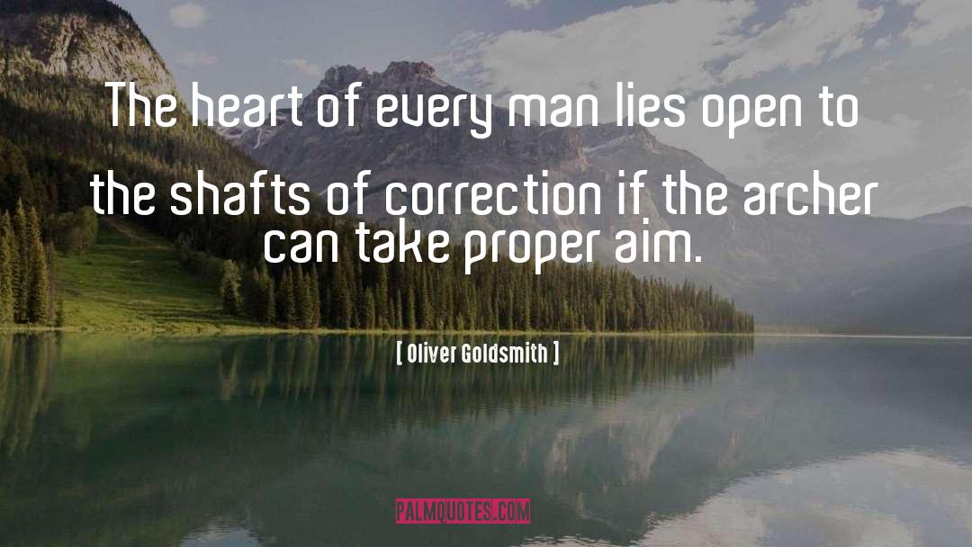 Correcting quotes by Oliver Goldsmith