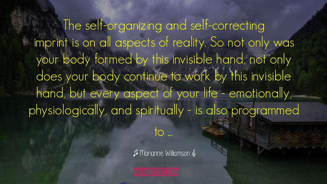 Correcting quotes by Marianne Williamson