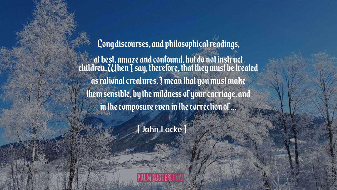 Correction quotes by John Locke