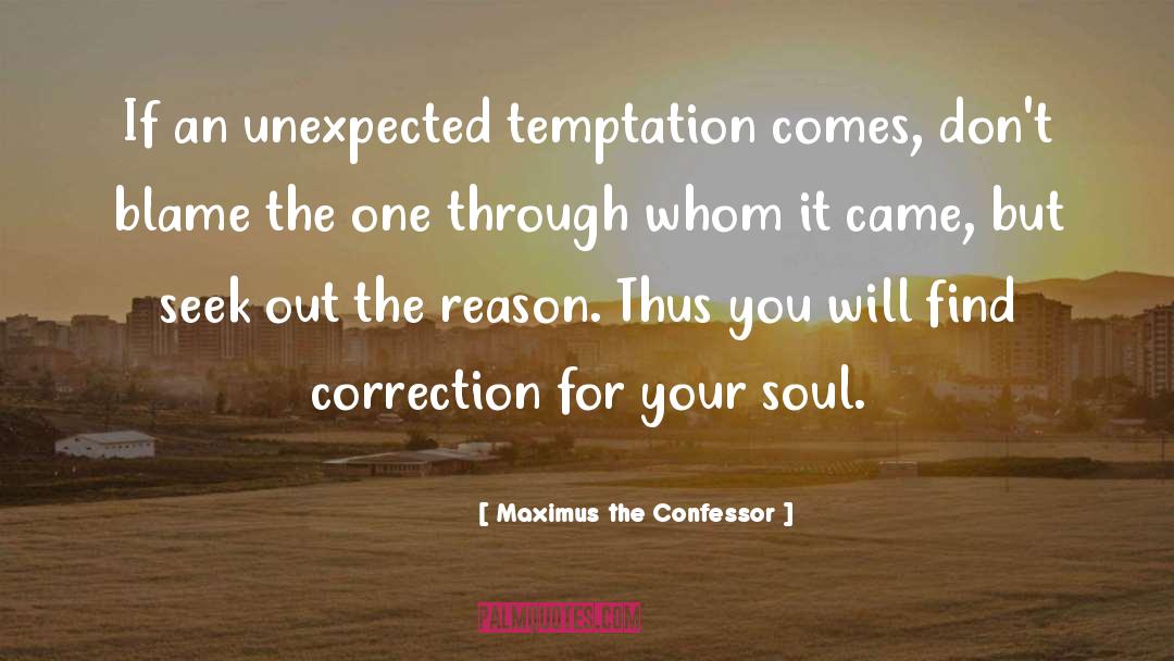 Correction quotes by Maximus The Confessor