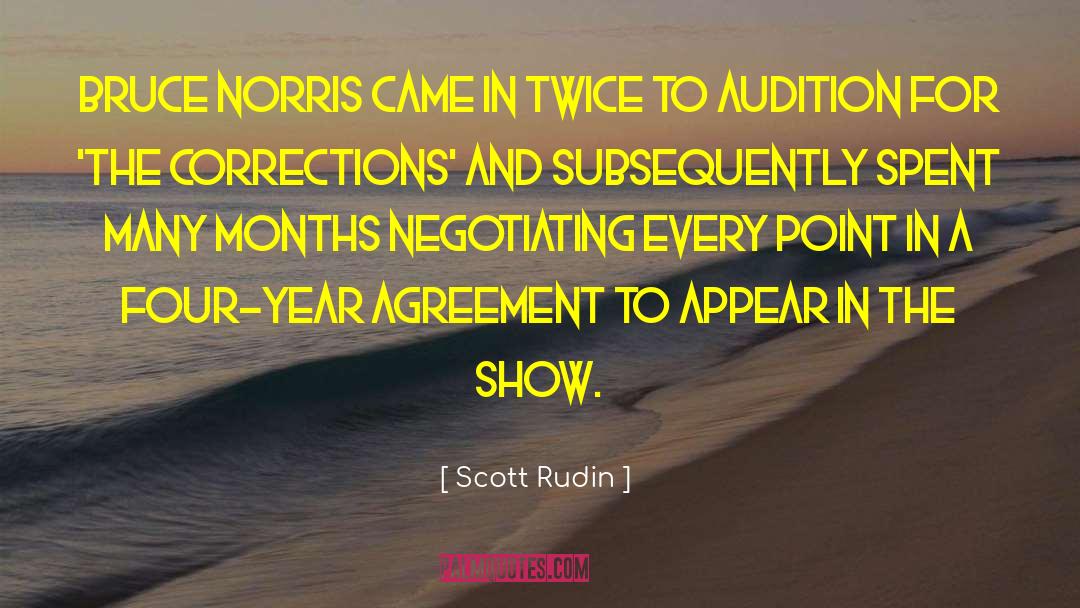 Corrections quotes by Scott Rudin