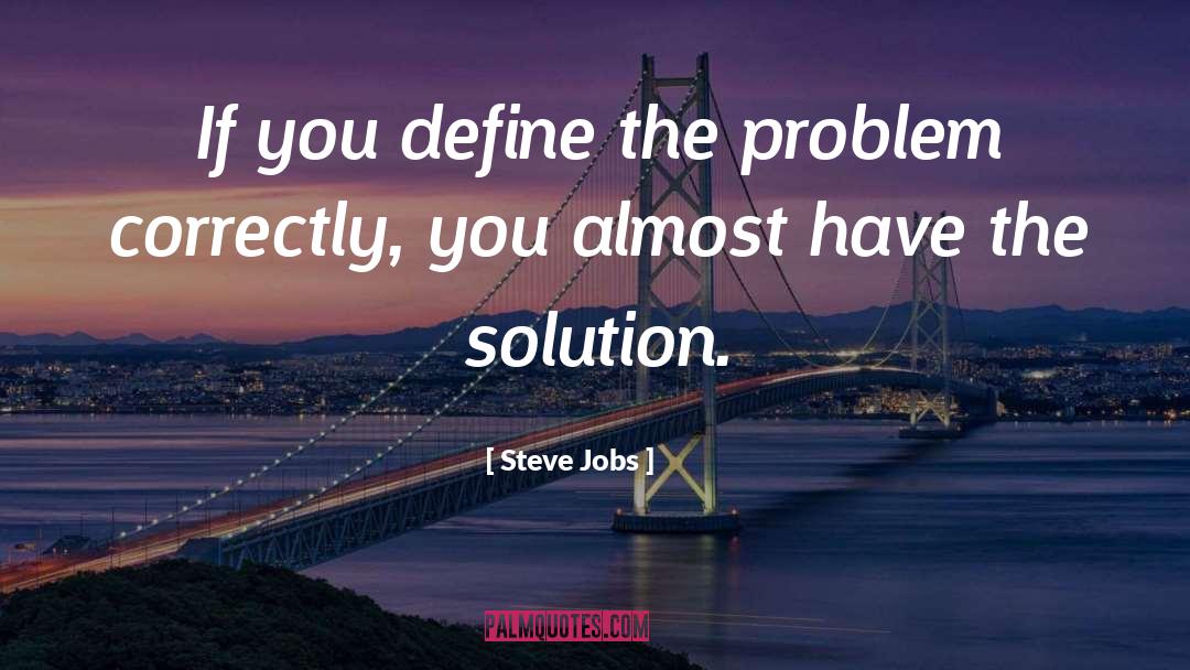 Correctly quotes by Steve Jobs