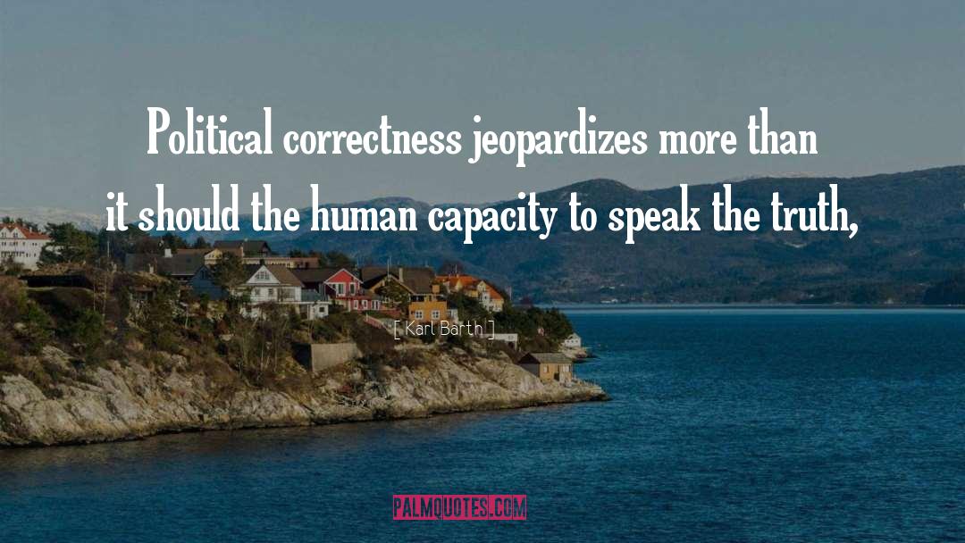 Correctness quotes by Karl Barth