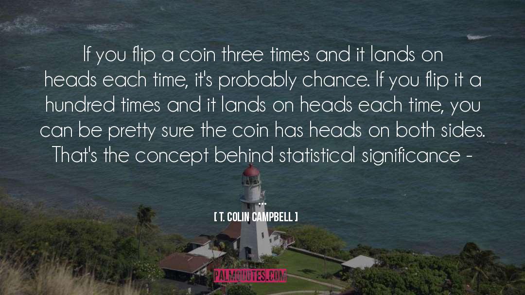 Correlation quotes by T. Colin Campbell