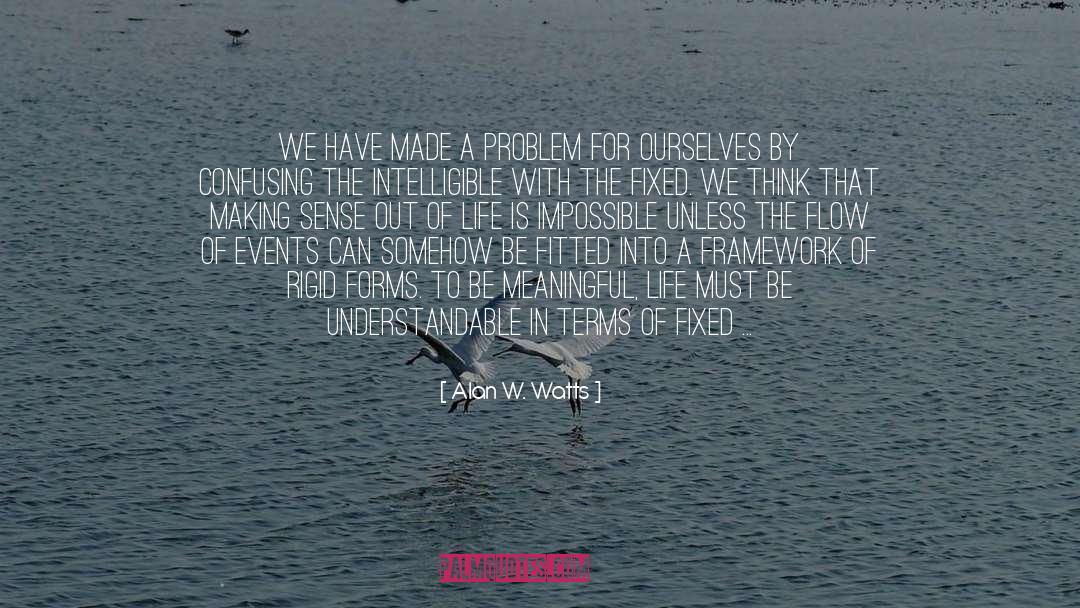 Correspond quotes by Alan W. Watts
