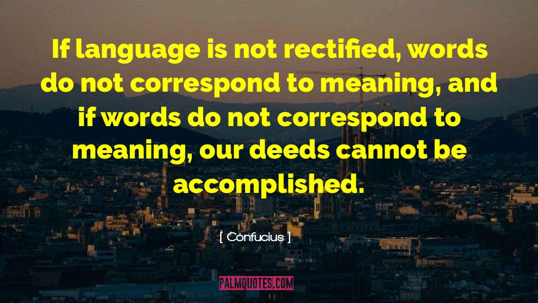 Correspond quotes by Confucius