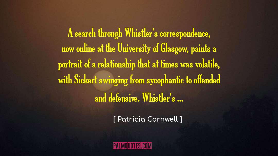 Correspondence quotes by Patricia Cornwell