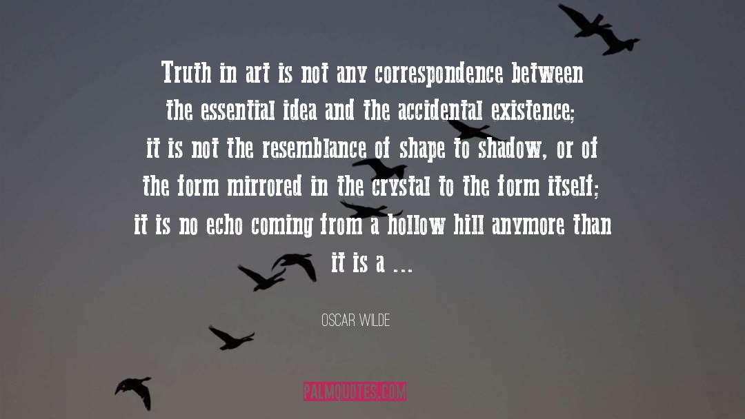 Correspondence quotes by Oscar Wilde